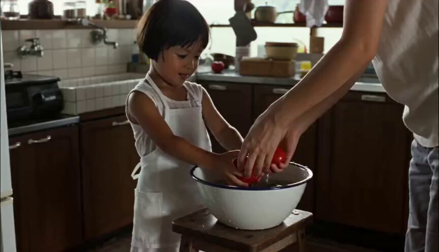 Summer Helping Mother — example output