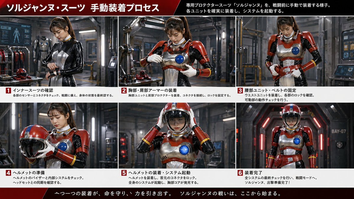 Burger hero image plus 9-cell ad storyboard — example output