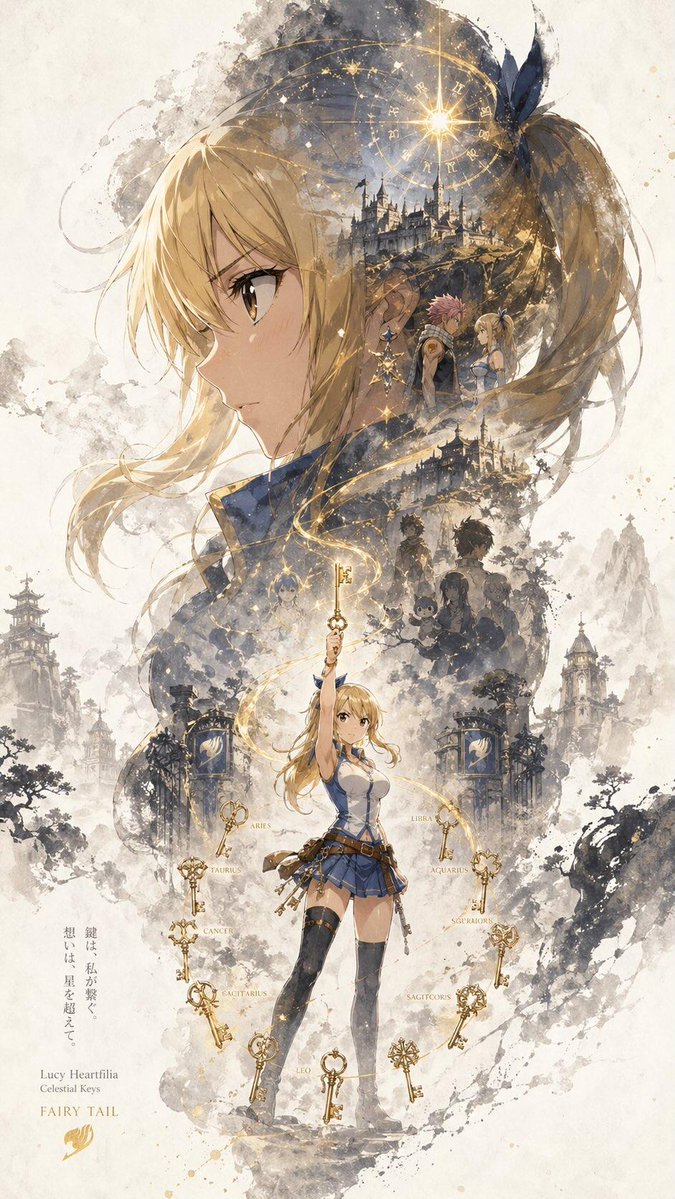 Character Key Visual With Silhouette — example output