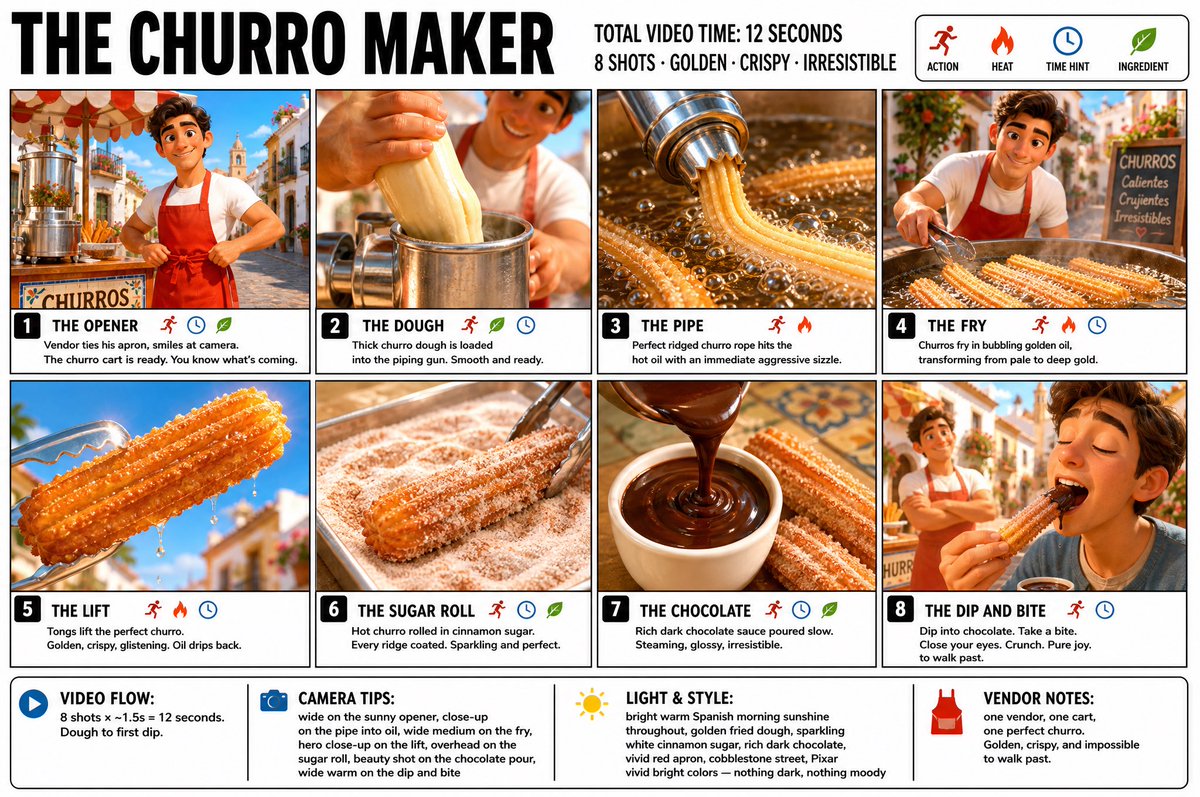 Maker Storyboard Poster — example output