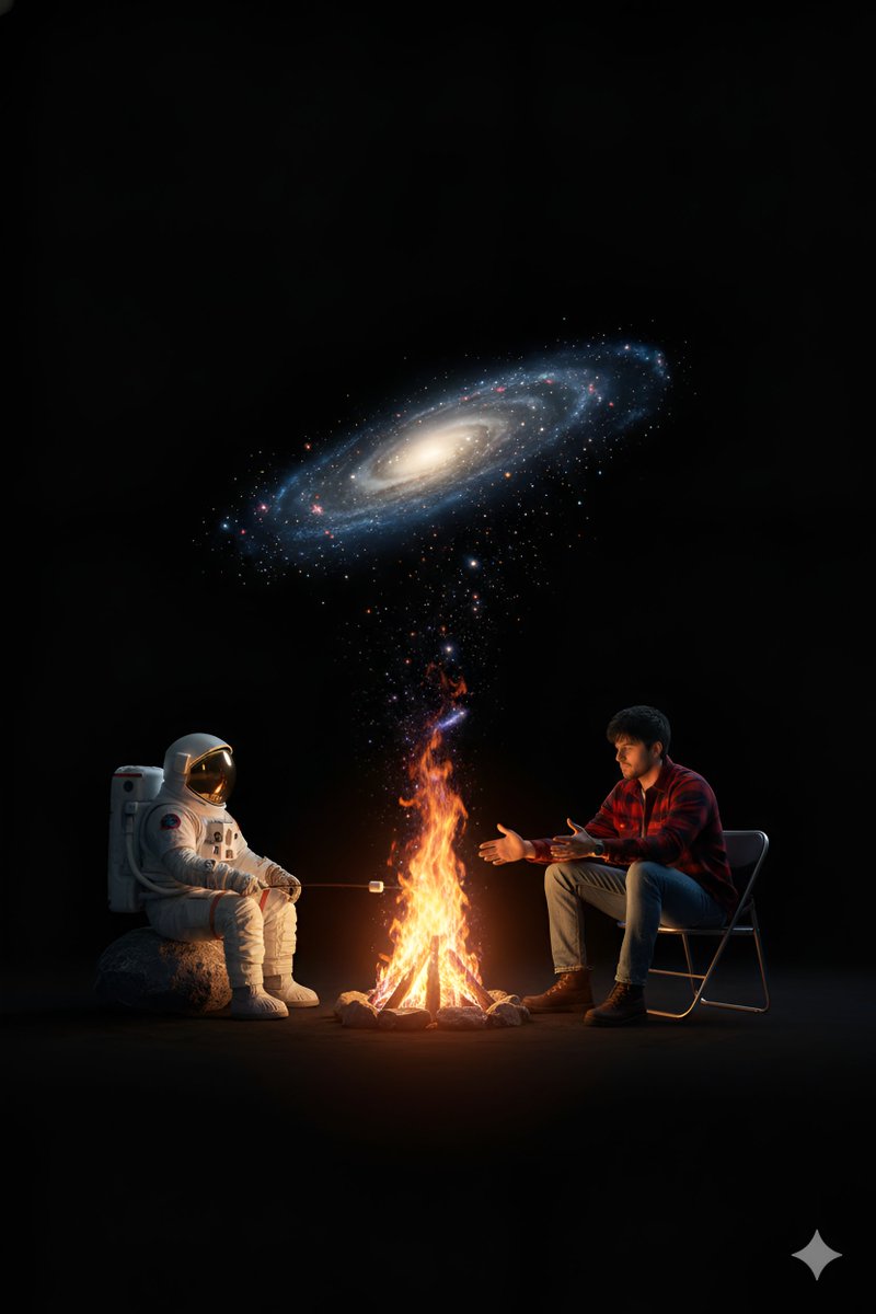 Cosmic Campfire Concept Art — example output