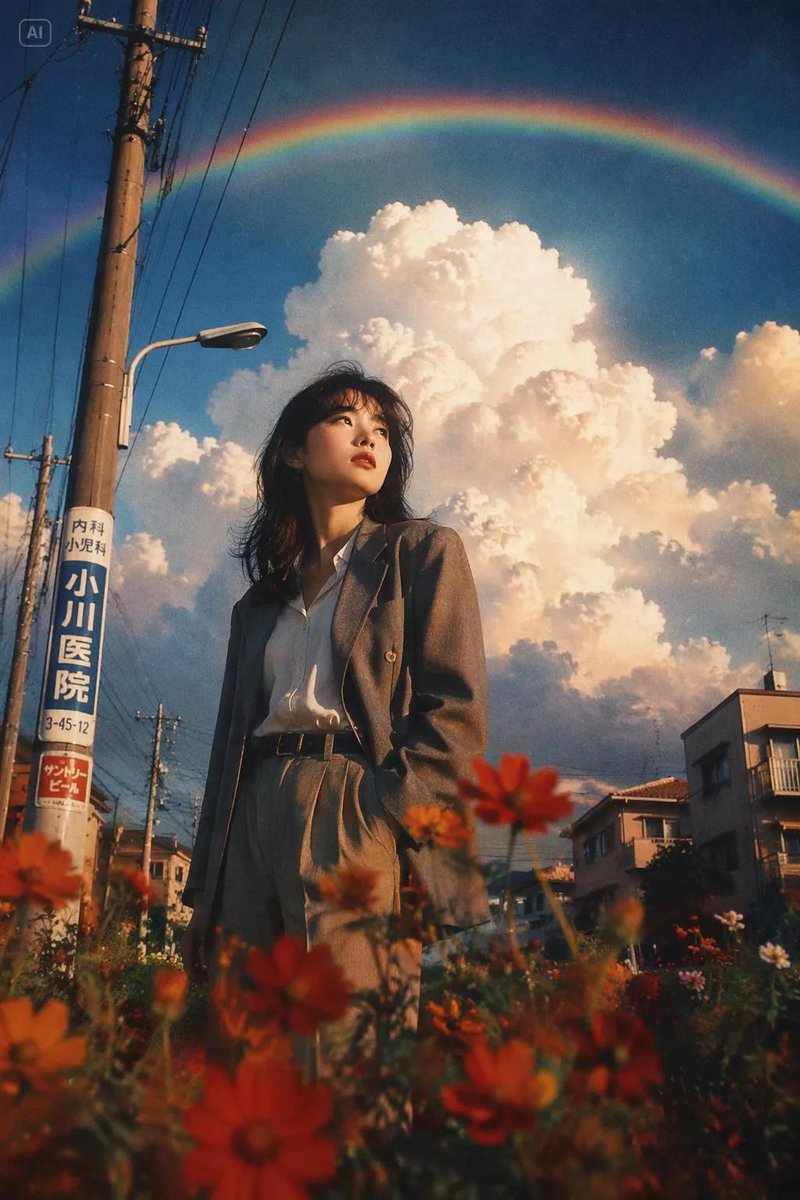 Dreamy Japanese Summer Portrait — example output