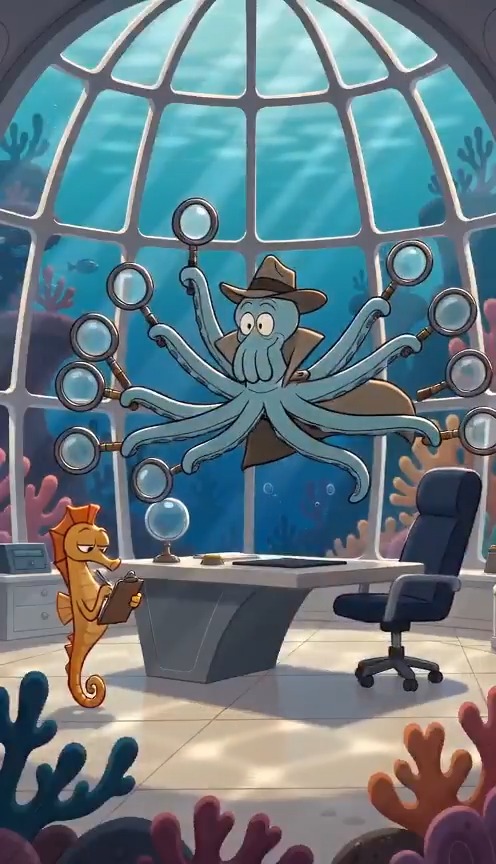 Octopus Detective Mystery — example output