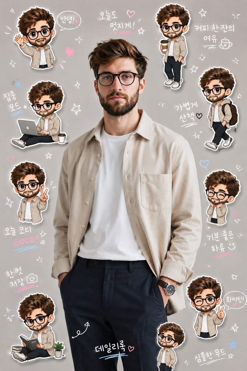 Korean Beauty Fashion Portrait — example output