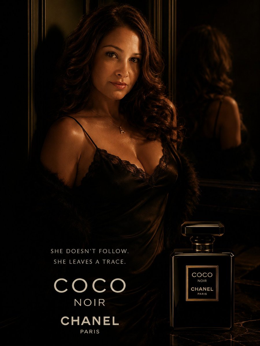 Luxury Fragrance Campaign Portrait — example output