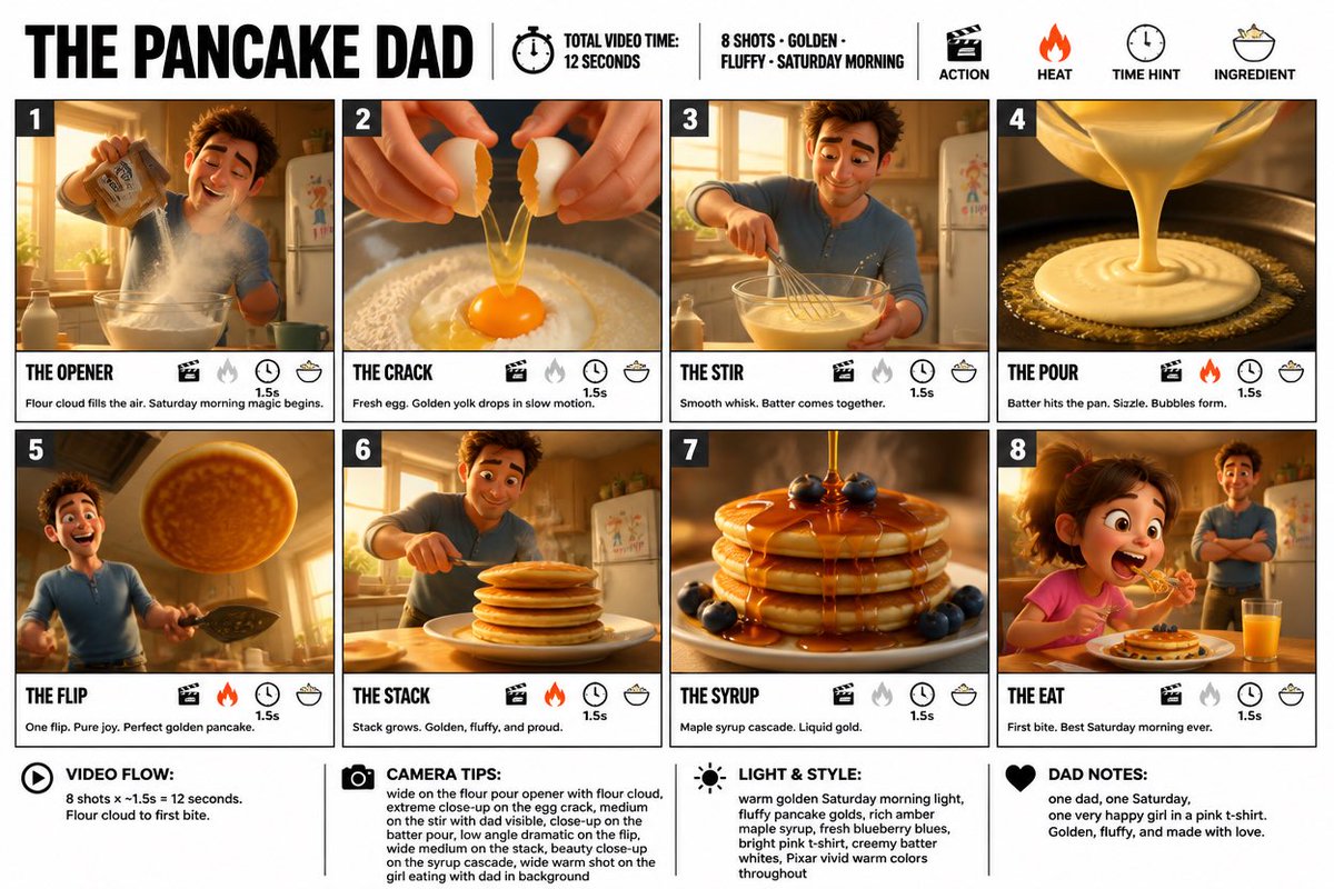 Dad Storyboard — example output