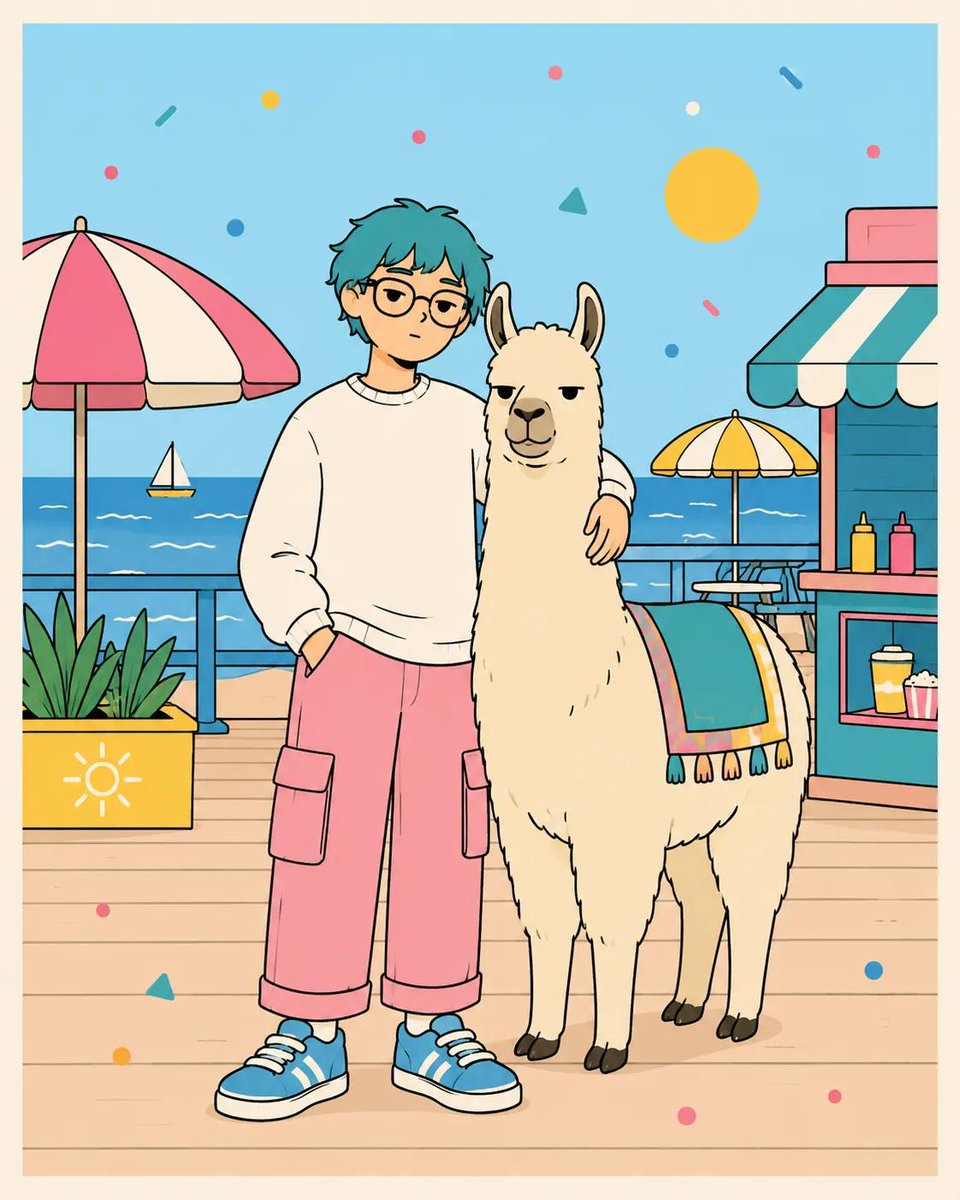 Kawaii Animal Companions — example output