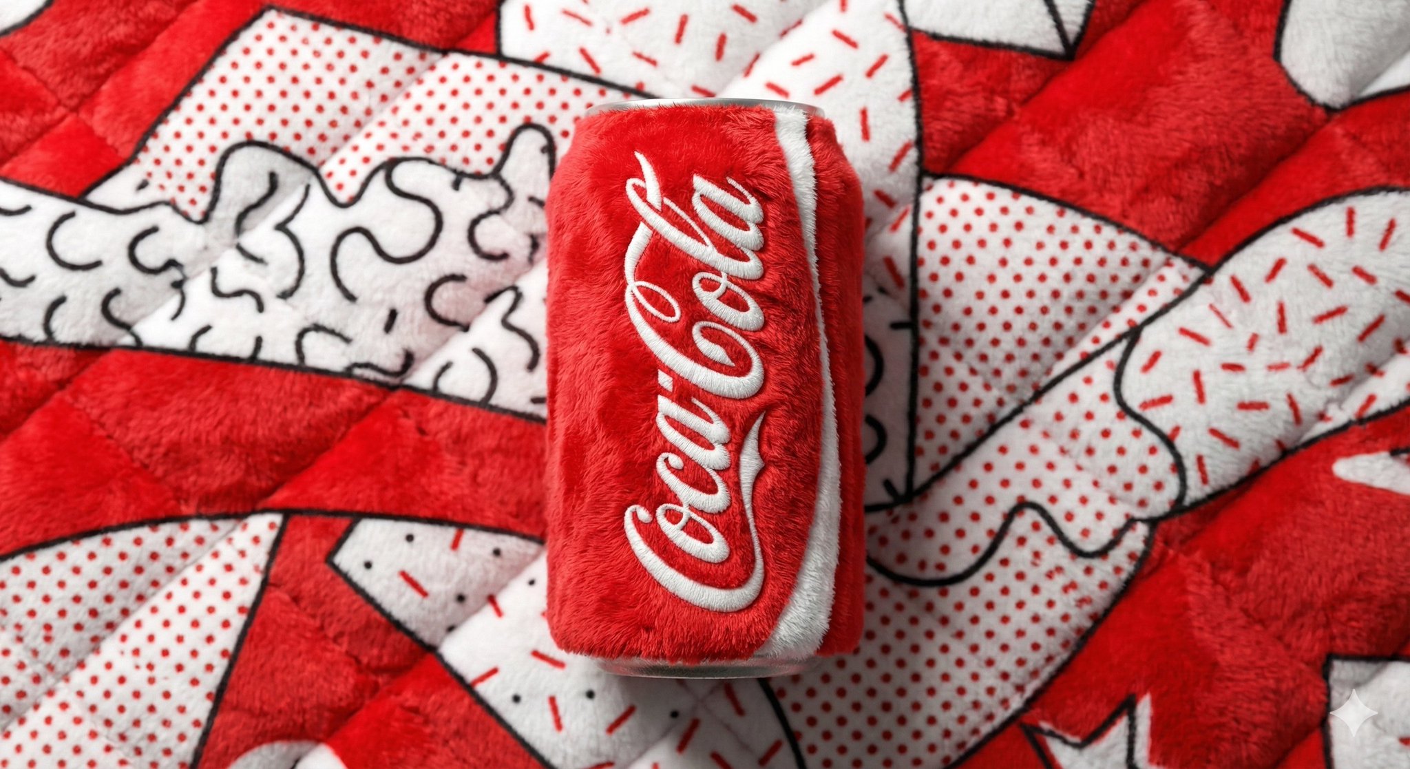 Plush Soda Can Product Shot — example output
