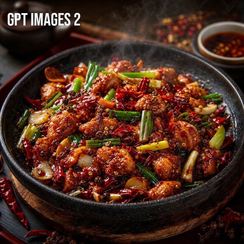 food photography template — example output