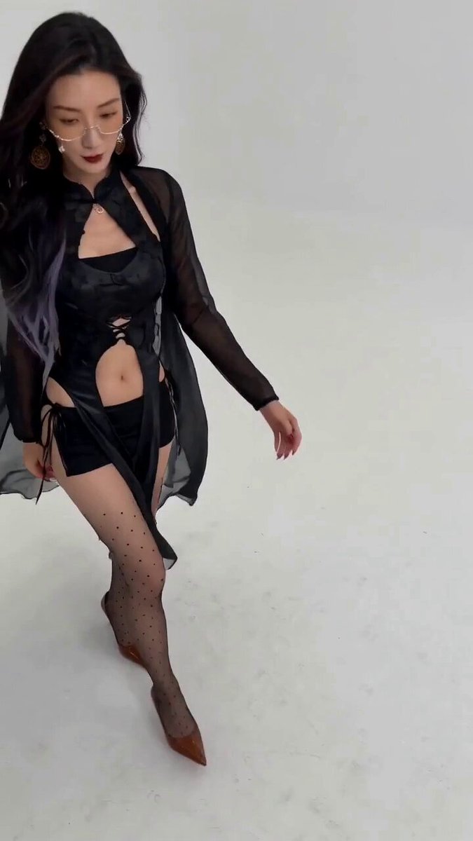 High-Angle Fashion Selfie — example output