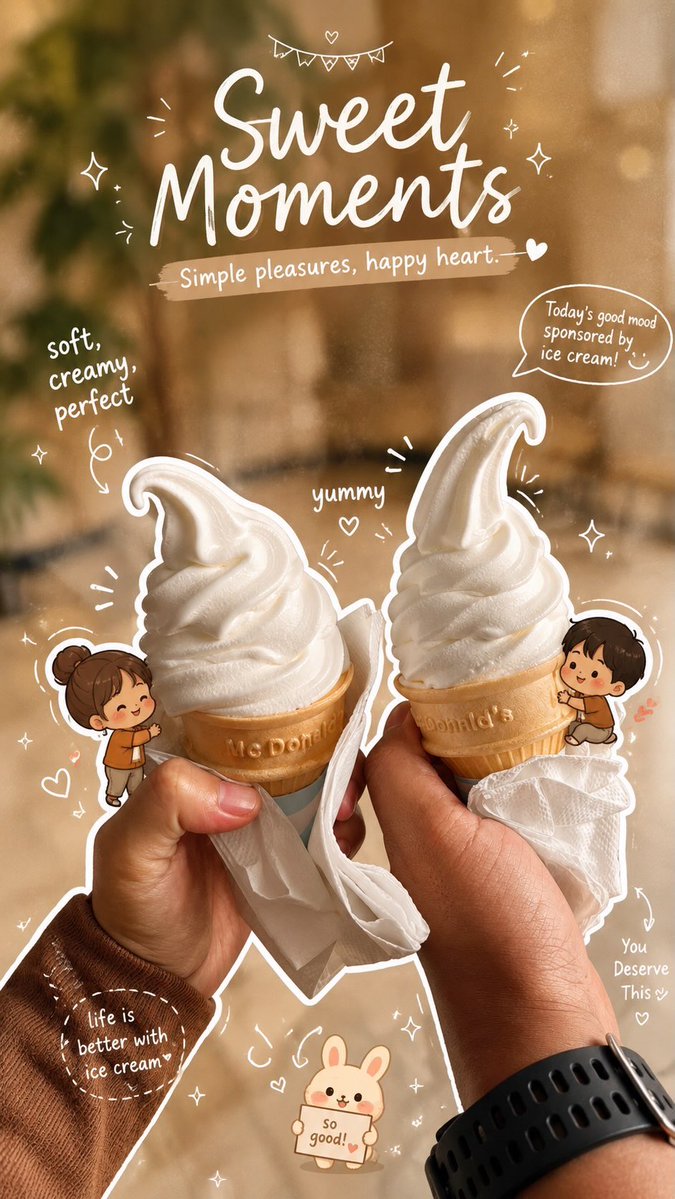 Soft Serve Cozy Aesthetic — example output
