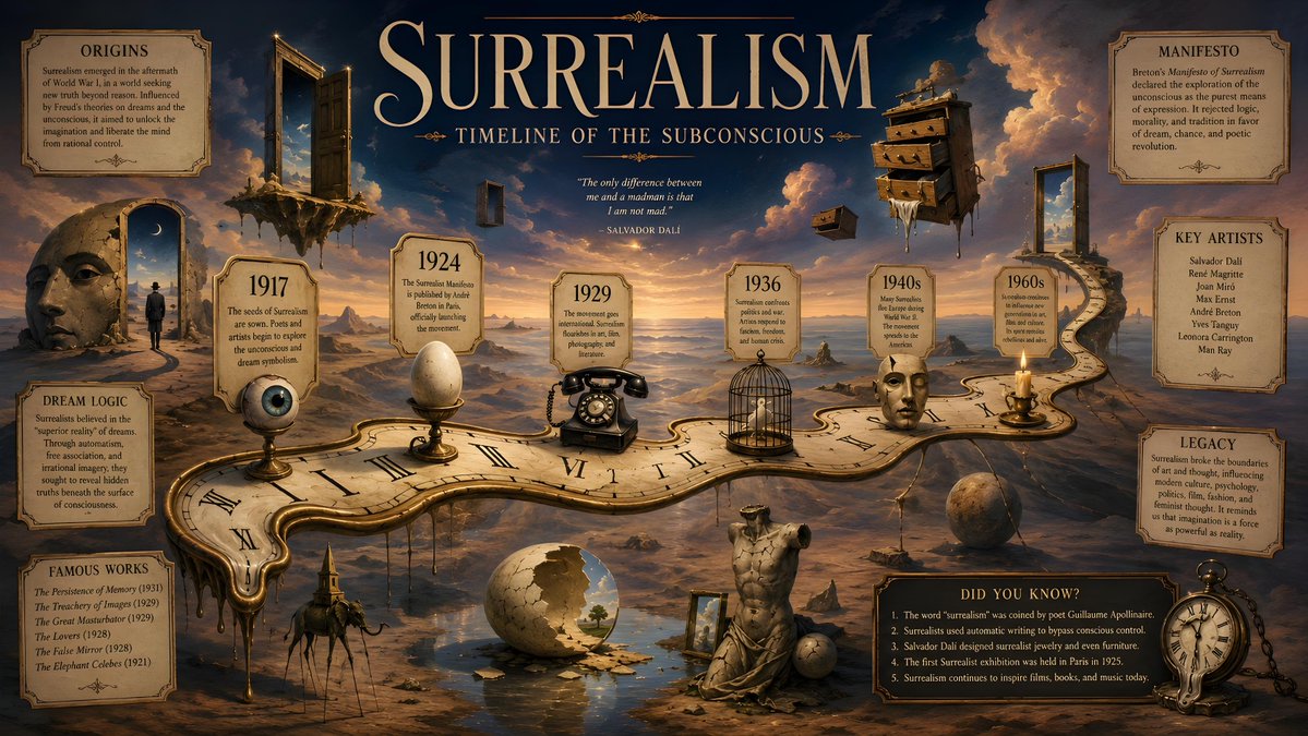 Surrealism History Timeline — example output
