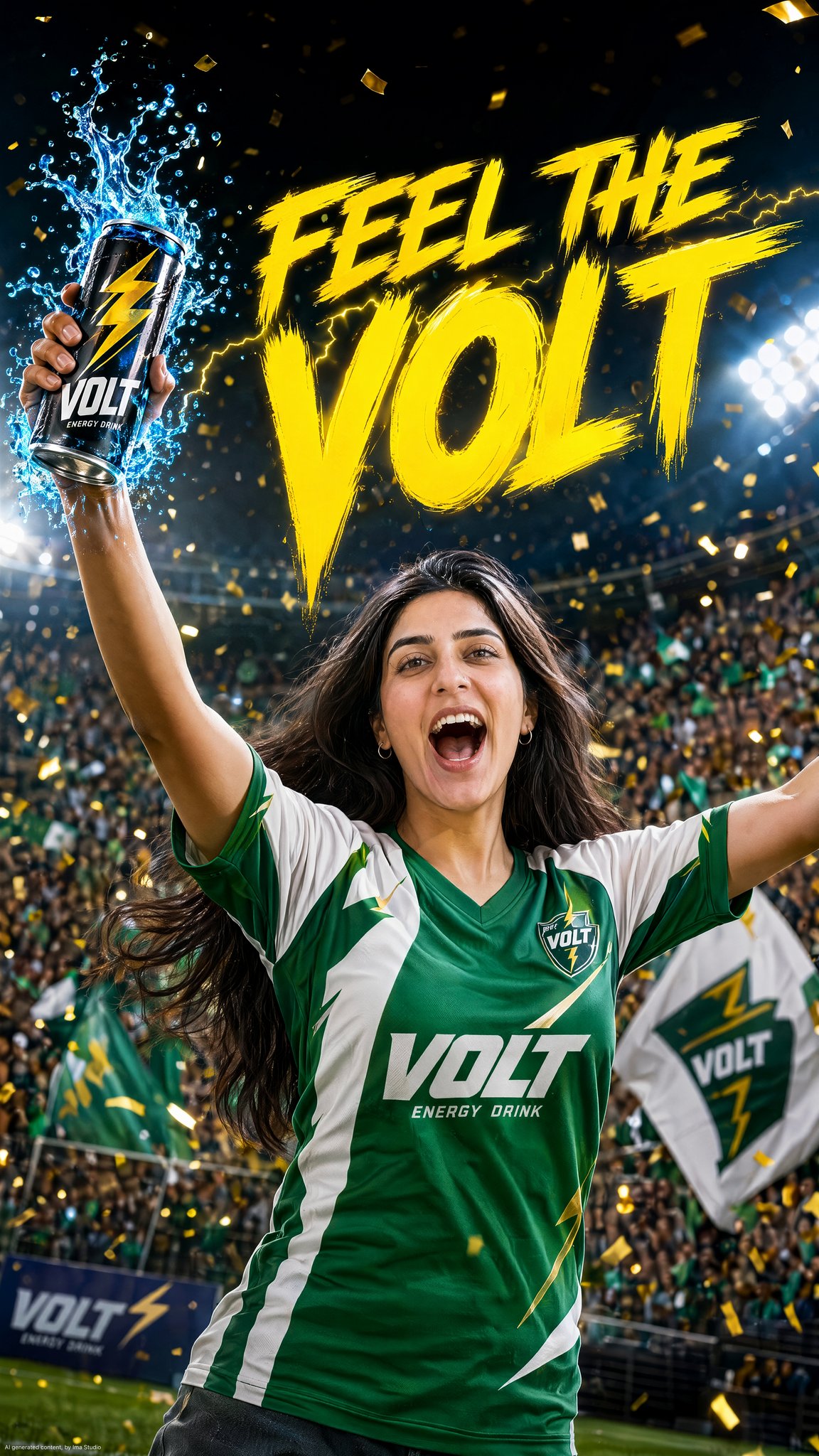 VOLT Goal Celebration Ad — example output
