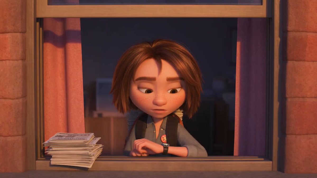 3D Animated Newspaper Delivery Short — example output