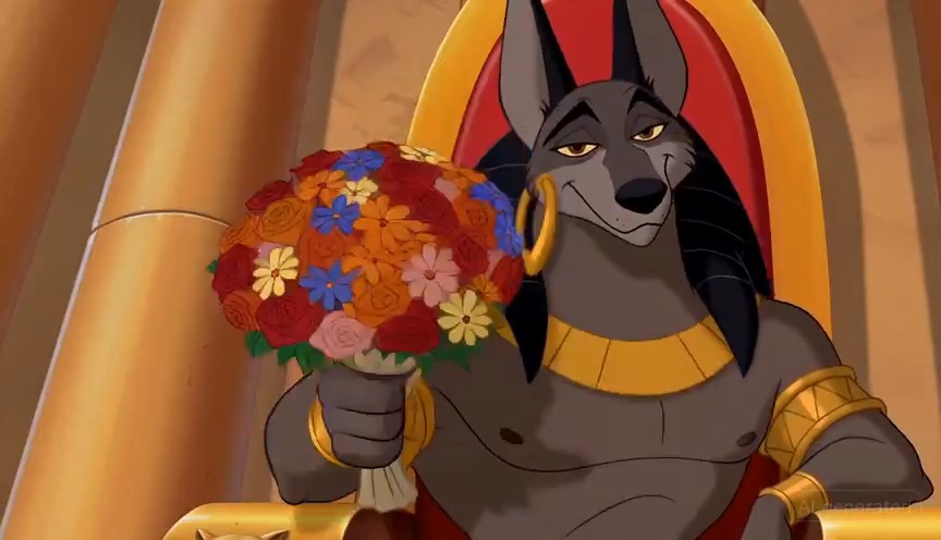90s Disney Style Anubis Animation Script — example output