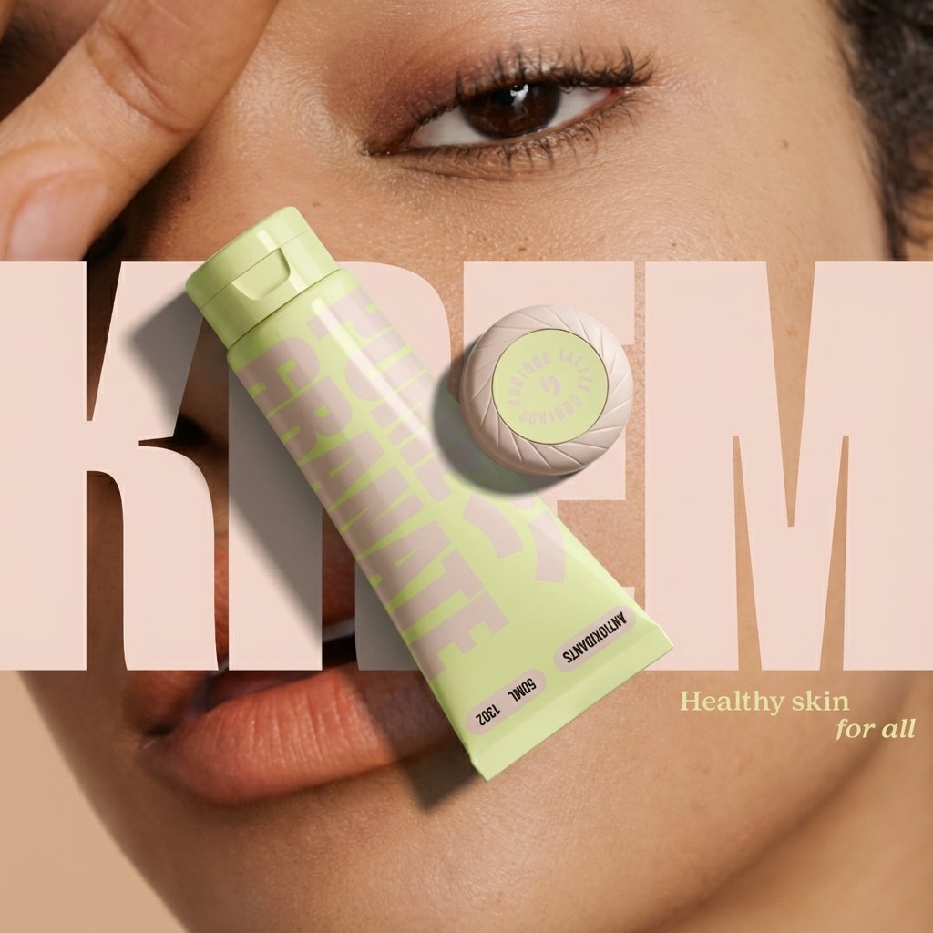 Ad recreation prompt using your product and brand aesthetics — example output