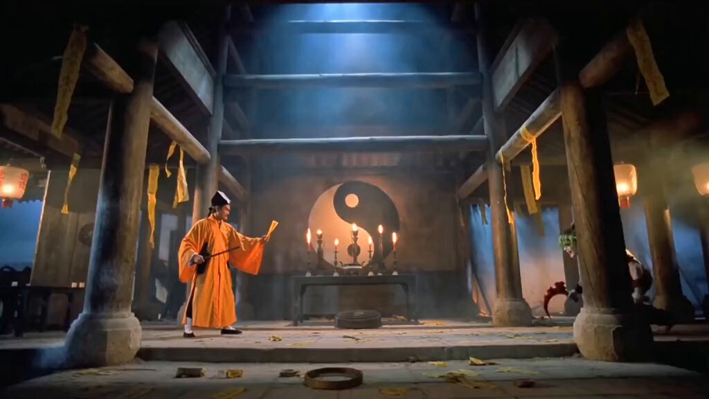 AI Generated Crossover: Lam Ching-ying vs. Gyutaro — example output