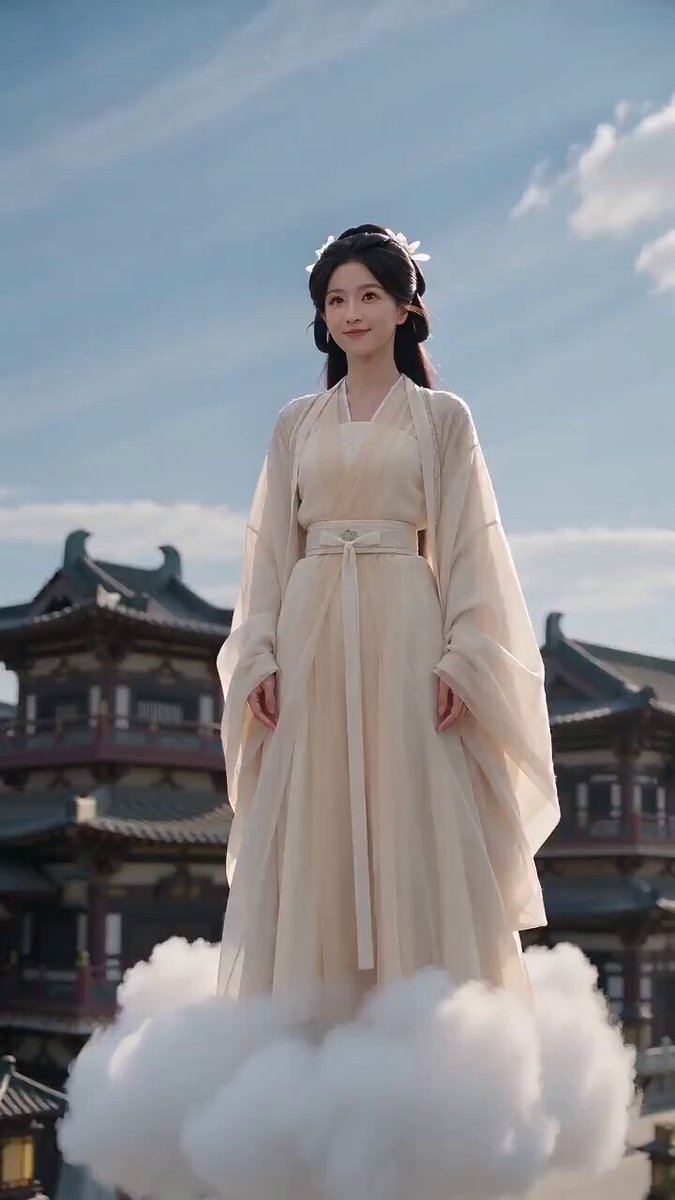 Funny Ancient Chinese Flying Cloud Video Prompt — example output
