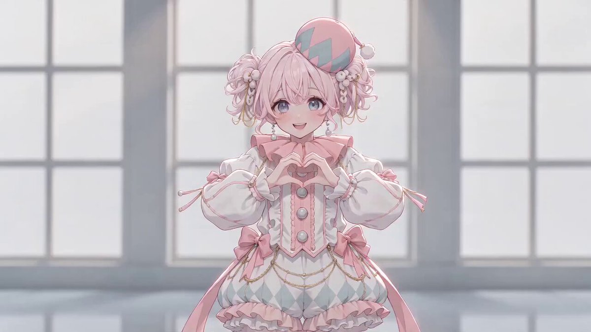 Anime Dancing Girl with Hand-Drawn FX — example output