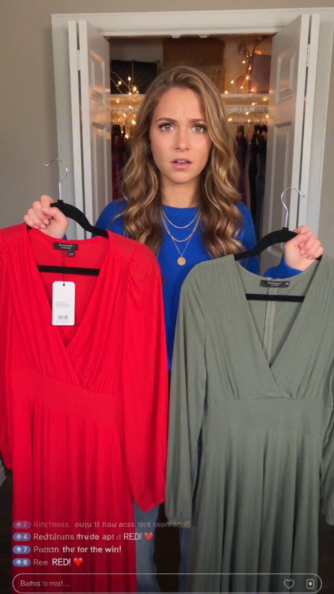 Authentic UGC Livestream Fashion Vlog — example output