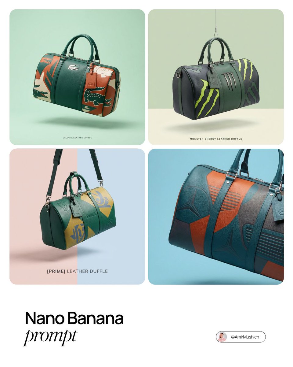 Brand-to-Duffle Design Conversion — example output