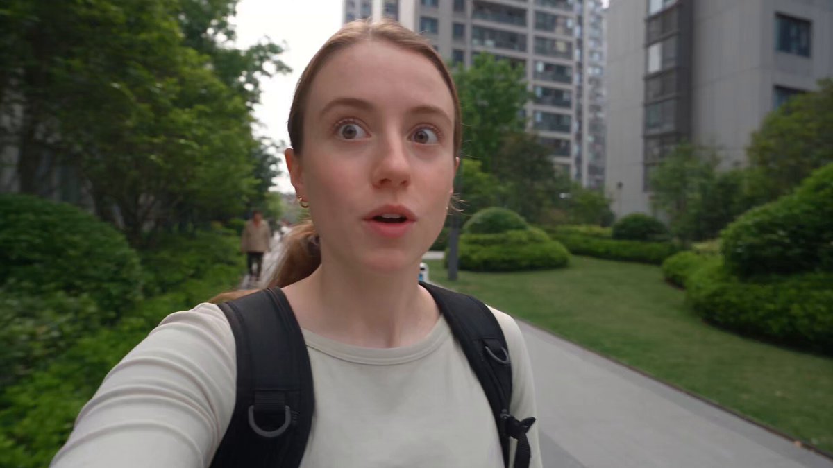 Realistic China Travel Vlog — example output