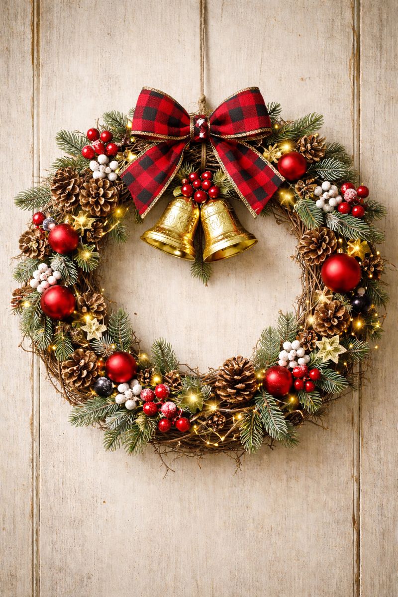 Christmas Wreath Generation — example output