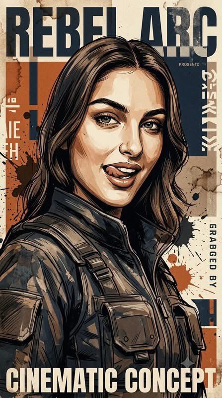 Cinematic Concept Art Illustration — example output