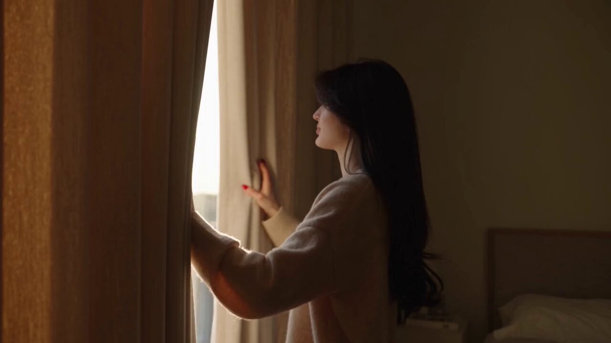 Realistic lifestyle cinematic video of an East Asian woman — example output
