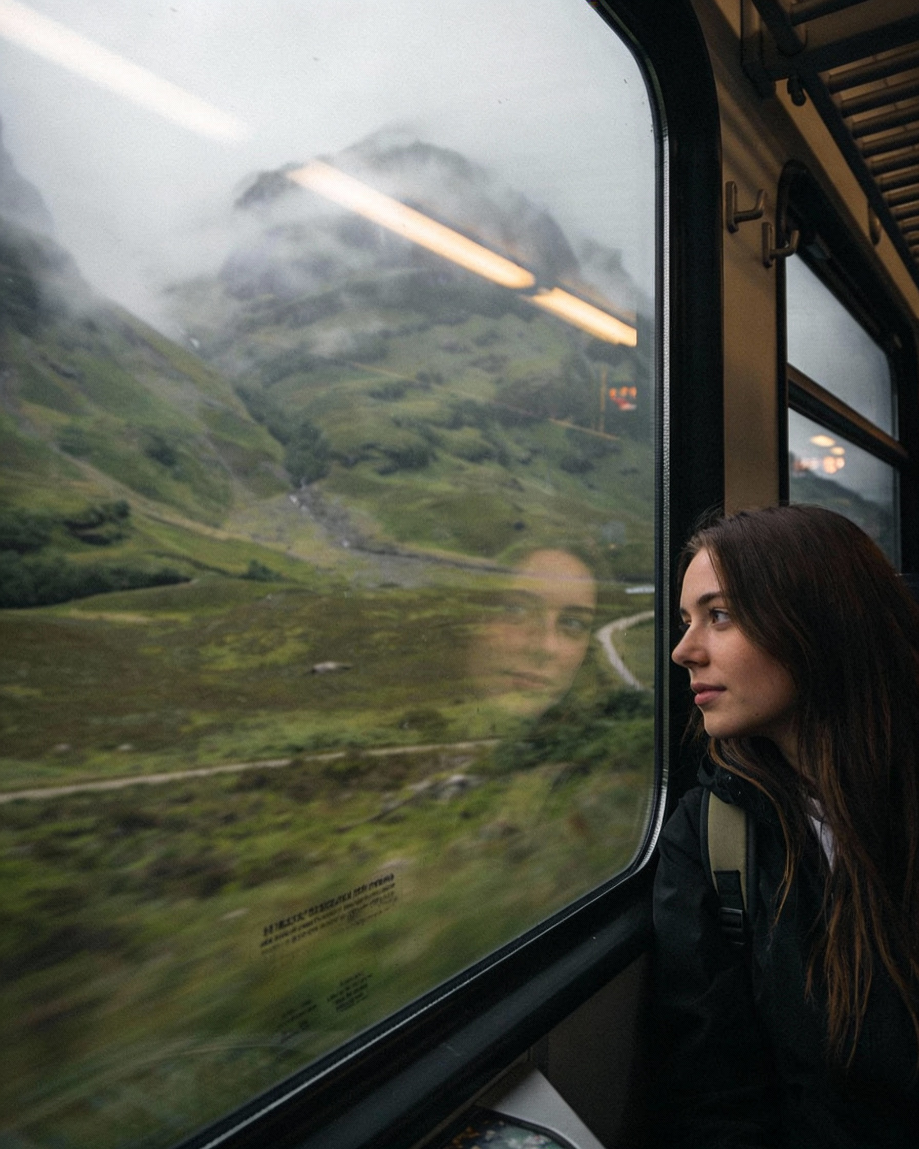 Cinematic Solo Travel Shot — example output