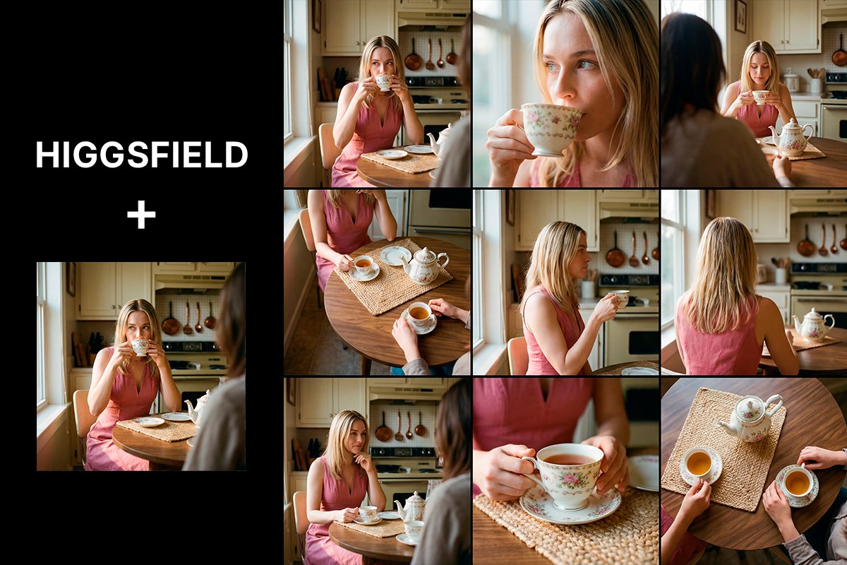 Cozy Cinematic Lifestyle Photo Series of a Woman in a… — example output