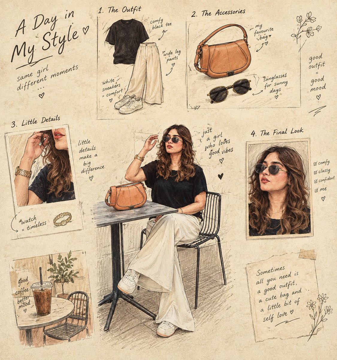 Culinary Sketchbook Illustrated Narrative — example output