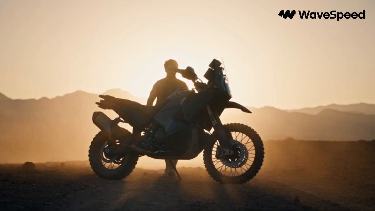 Desert Dirt Bike Eyewear Commercial — example output