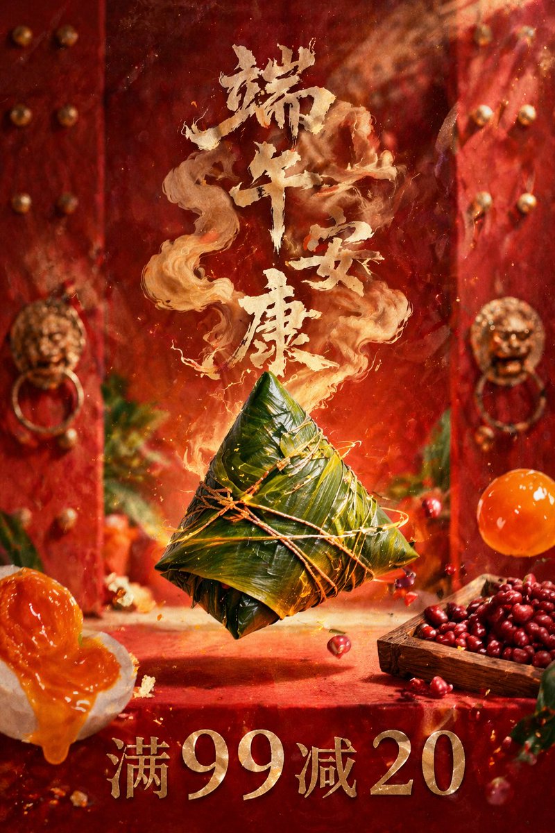 Dragon Boat Festival Promotional Poster — example output