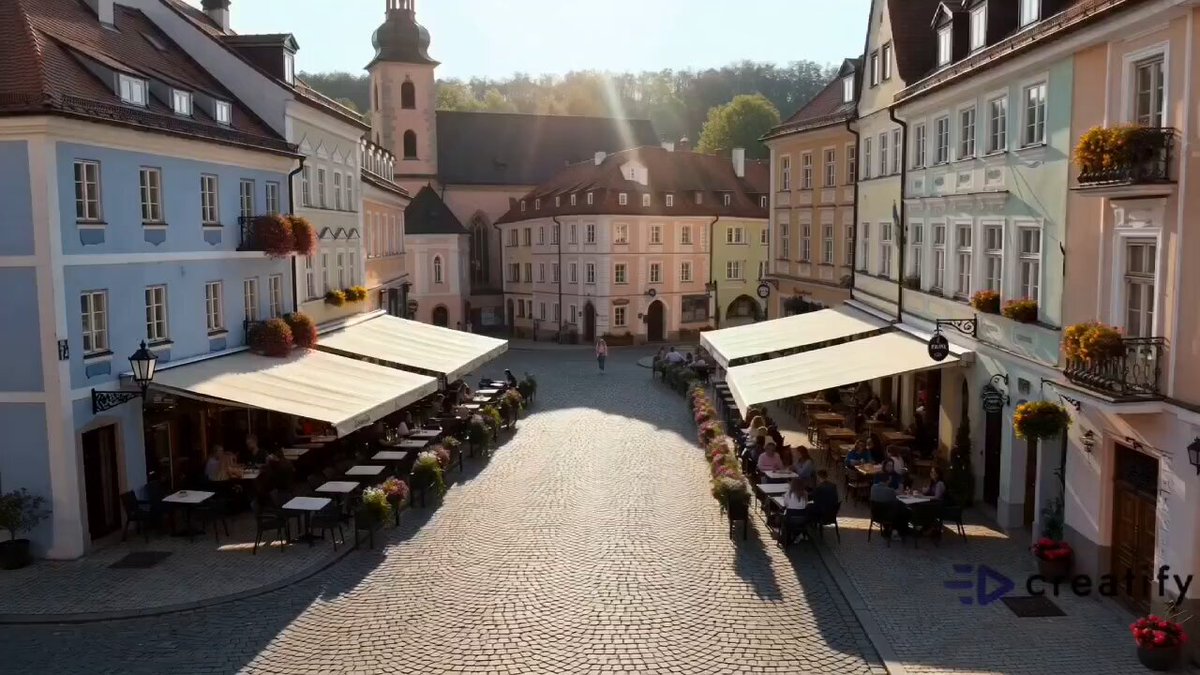Refreshing European Town Soda Commercial — example output