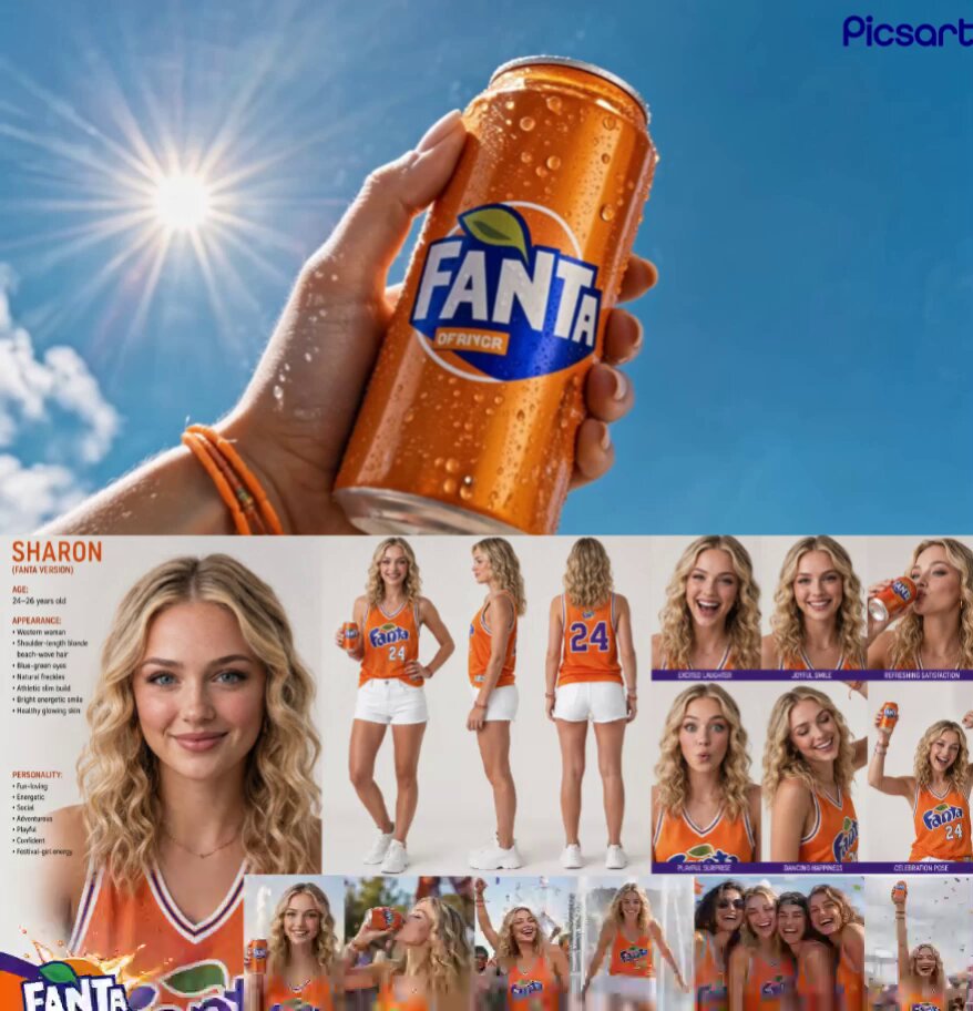 Fanta Lifestyle Beverage Commercial — example output