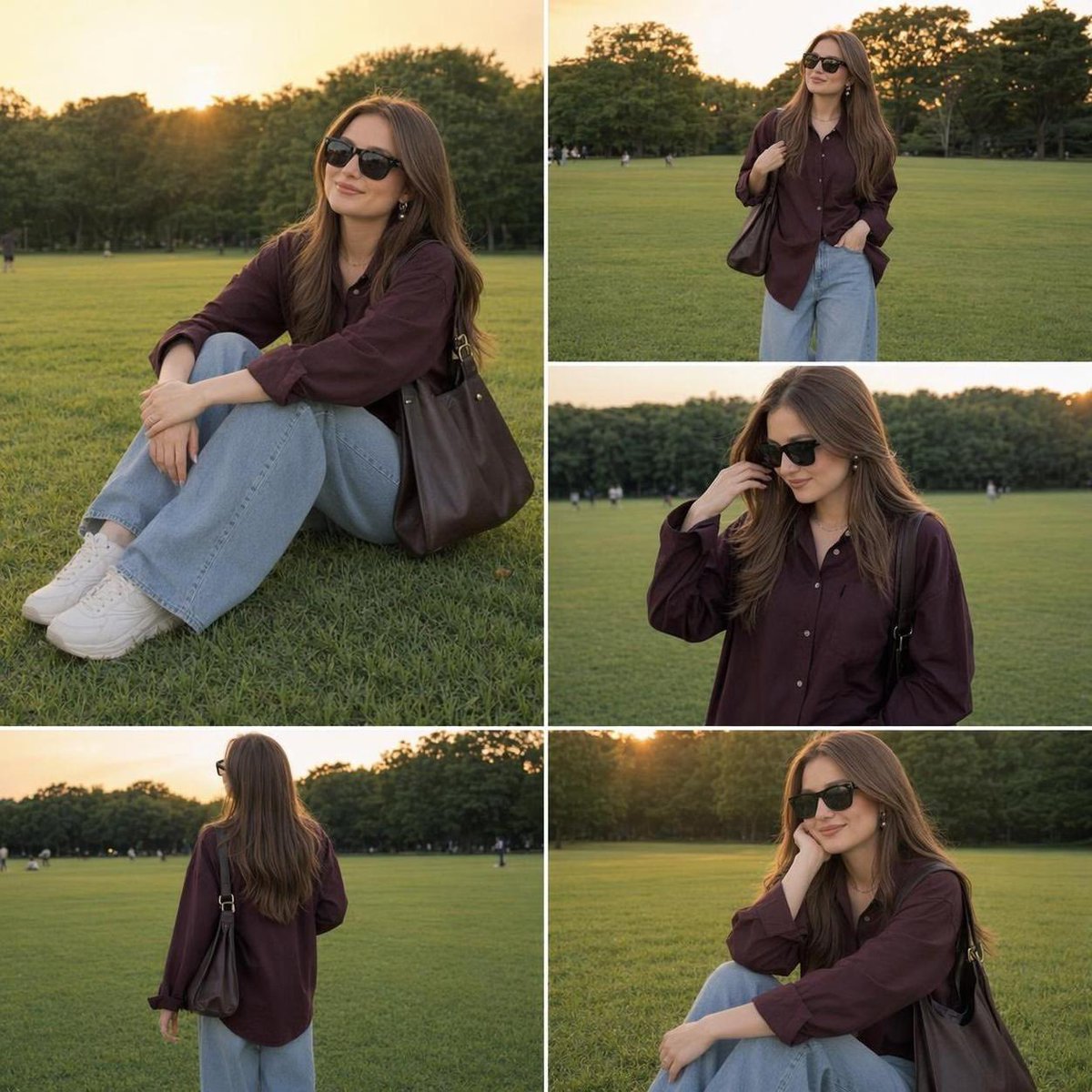 Lifestyle Fashion Park Collage — example output