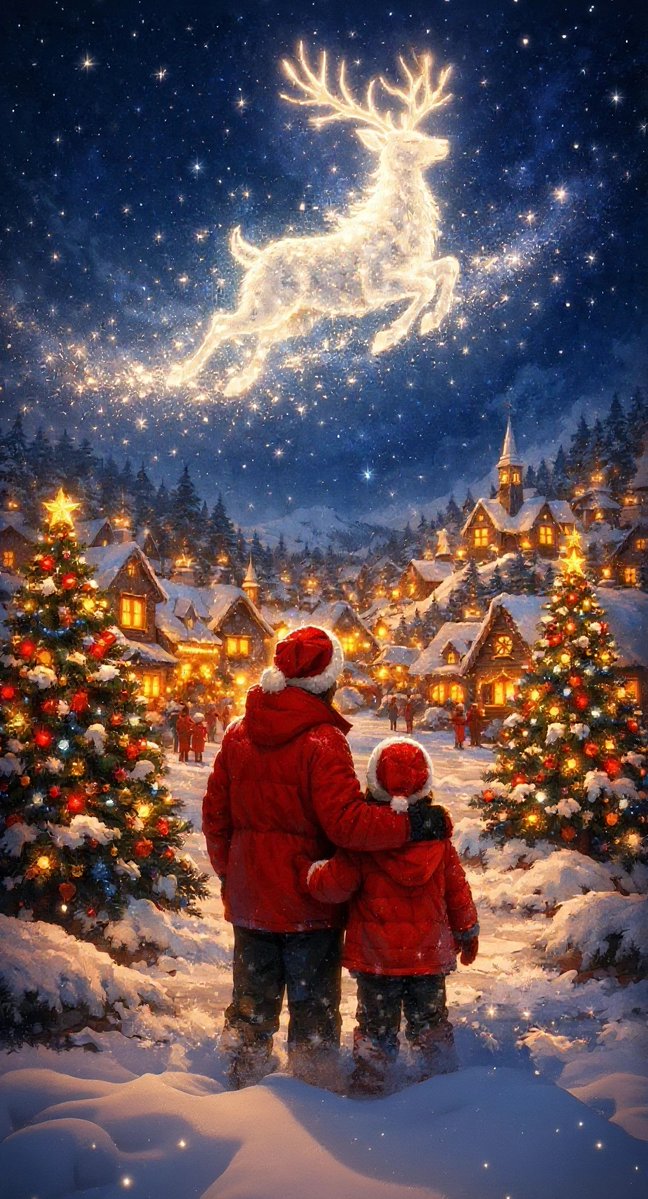 Festive Wallpaper Prompt — example output