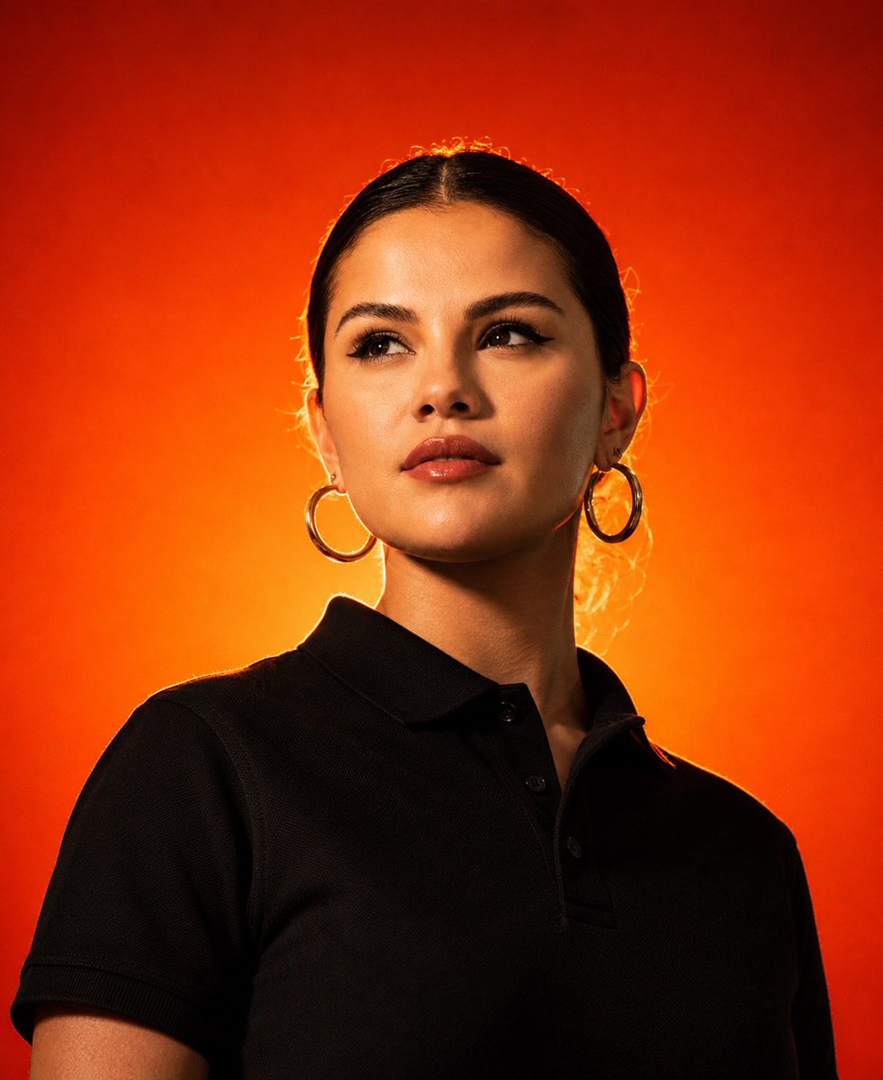 Fiery Studio Fashion Portrait — example output