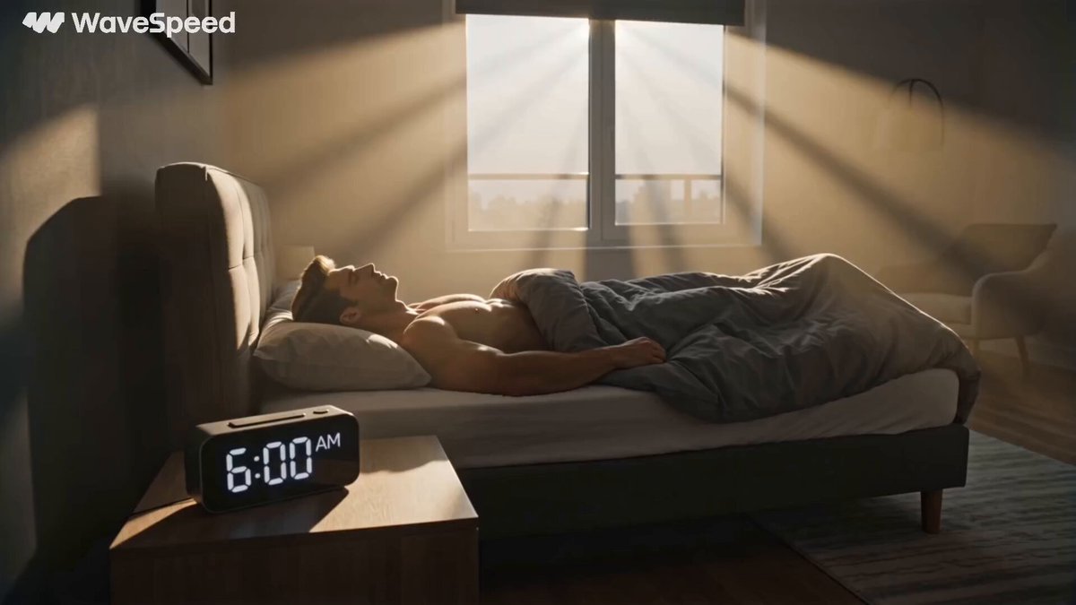 Cinematic Fitness Morning Routine — example output
