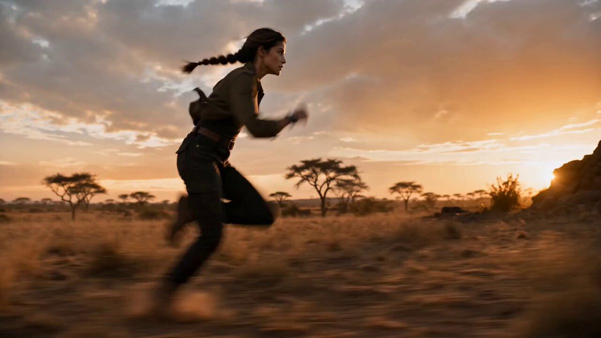 Ghost Protocol Savannah Cinematic Chase — example output