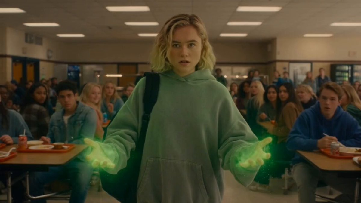 High School Superhero Origin — example output