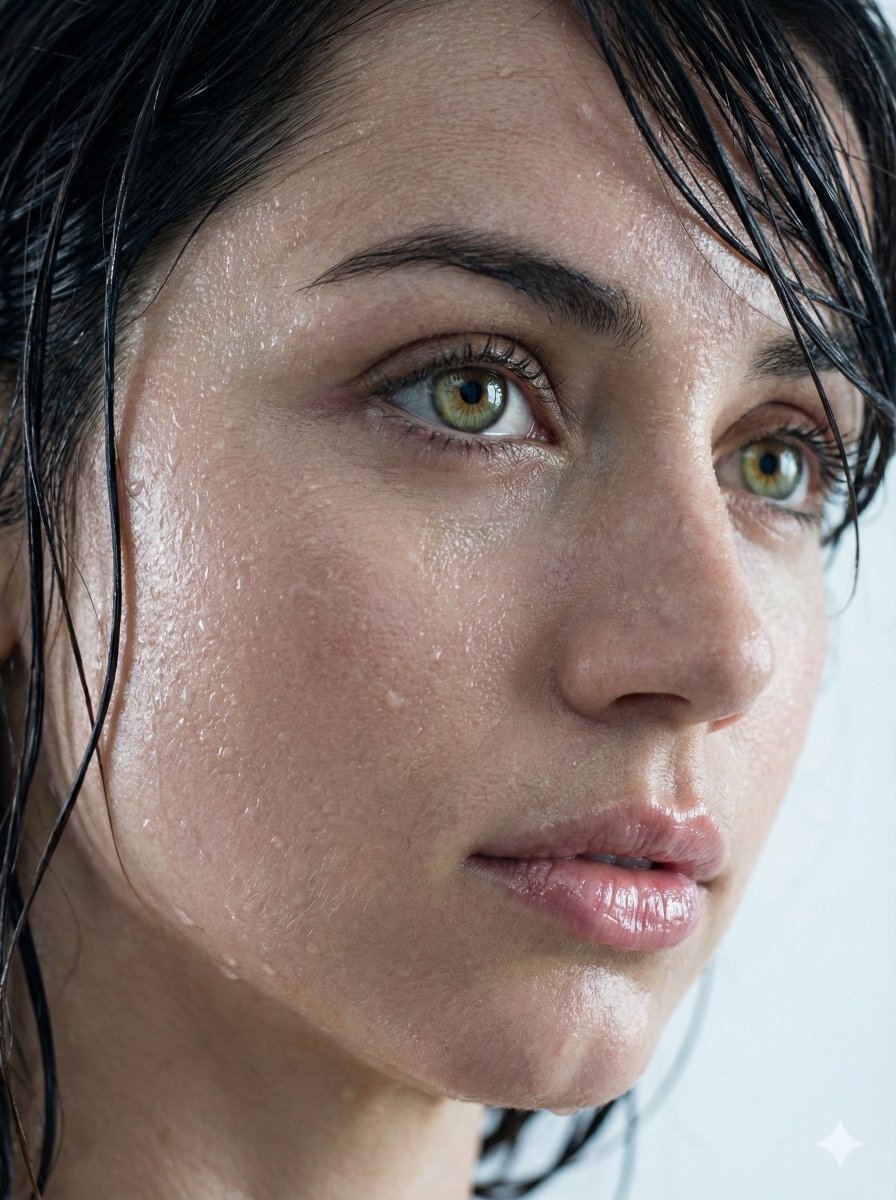 Hyper-Realistic Ana de Armas Profile Macro Shot — example output