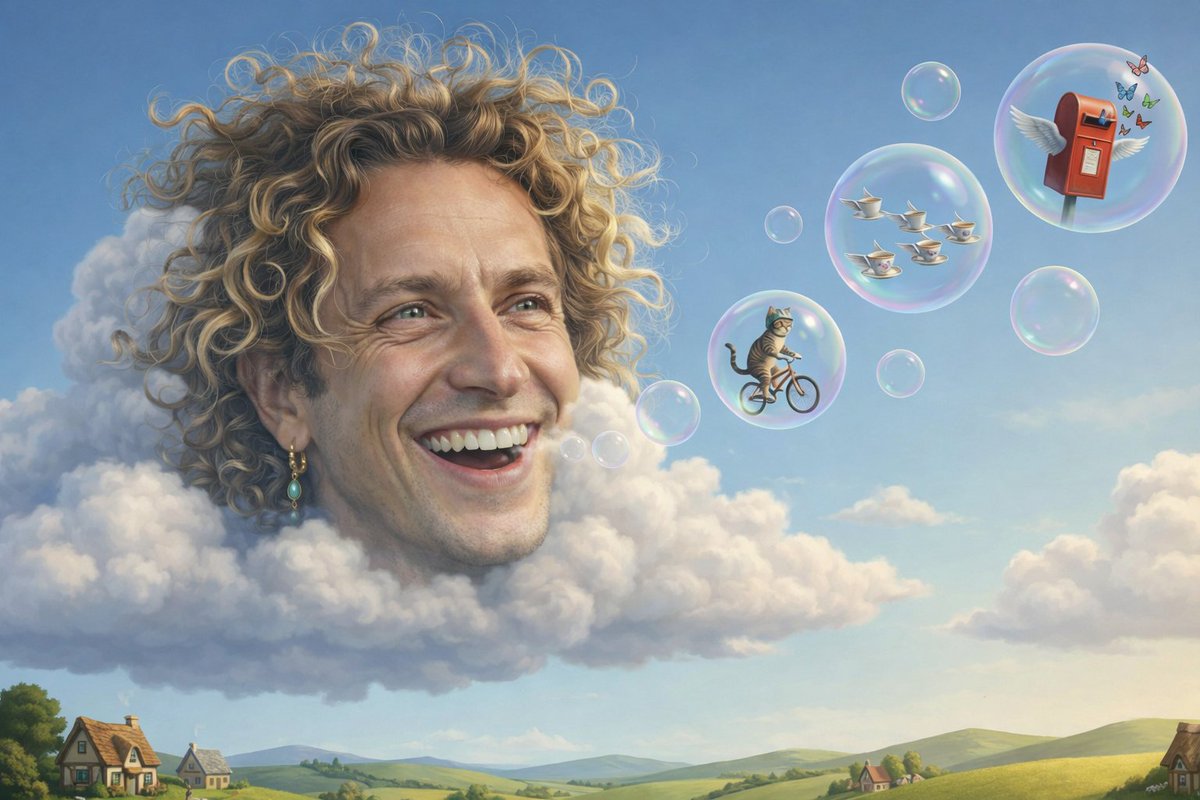 Image Editing: Cloud with Face Style Transfer — example output