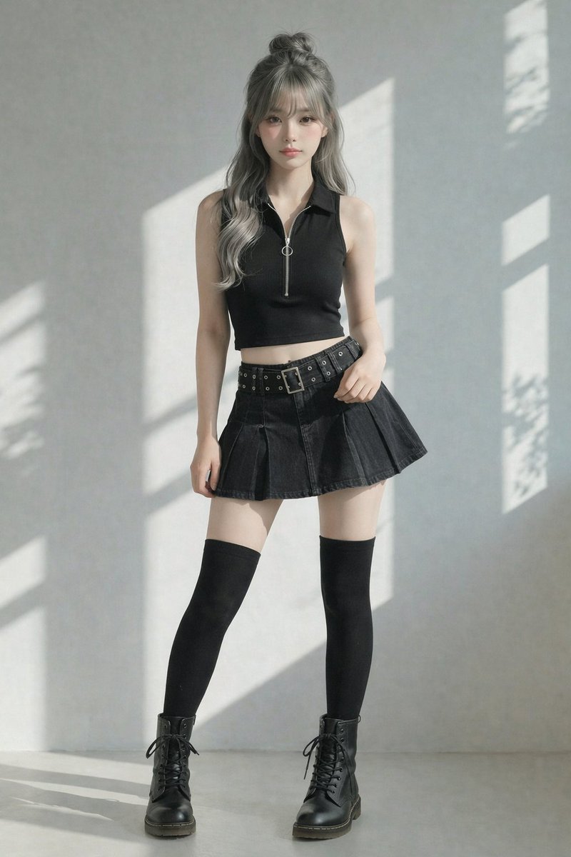 Image-to-Image Clothing Swap Prompt — example output