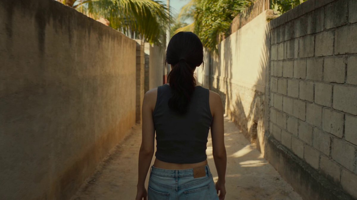 Golden Hour Alley Scene — example output