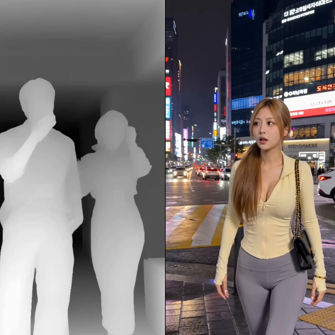 K-Pop Dance Motion Transfer — example output