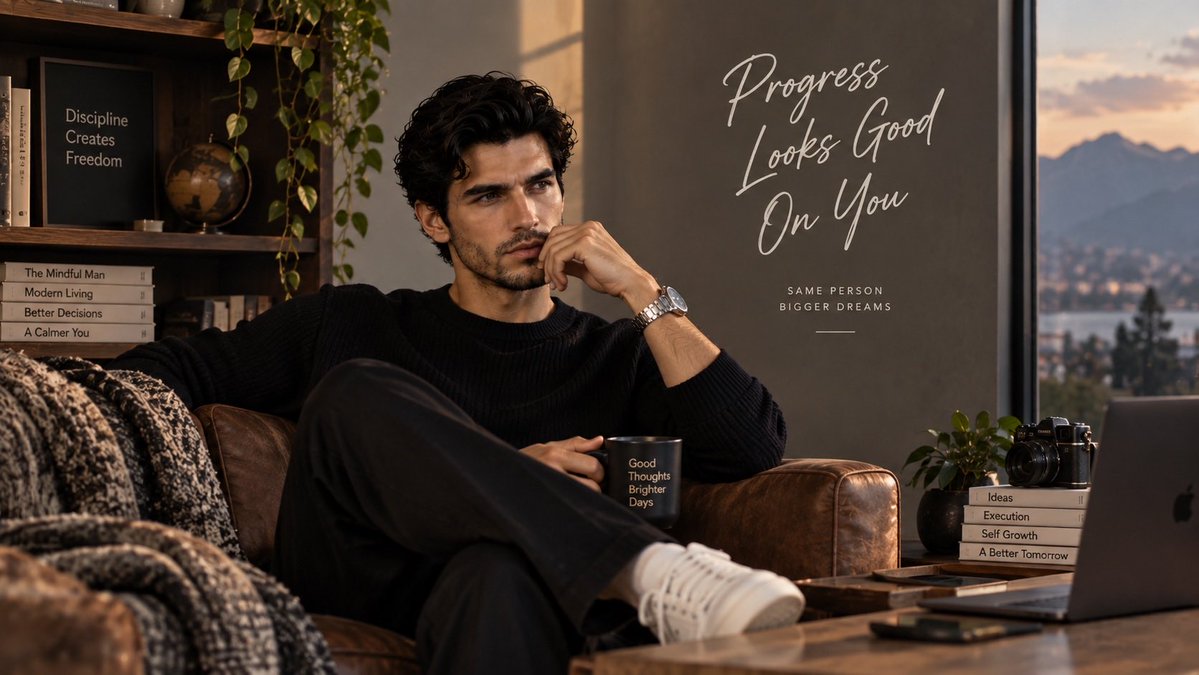 Lifestyle Magazine Campaign Portrait — example output