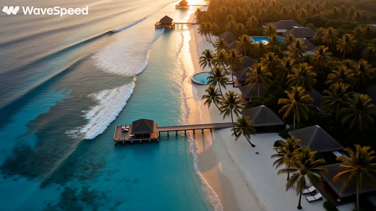 Luxury Tropical Resort Vlog — example output