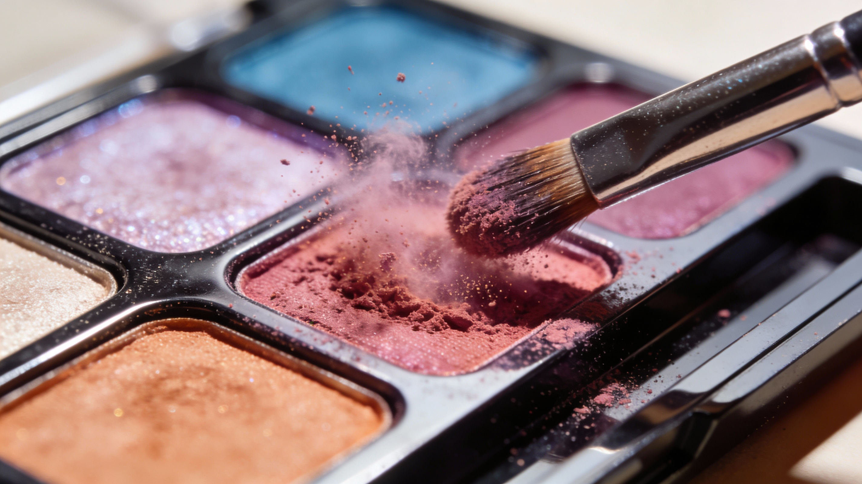 Macro Eyeshadow Palette Shot — example output